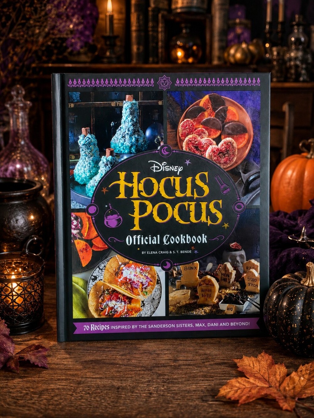 Disney Hocus Pocus Official Cookbook Sanderson Sisters 70 Recipes
